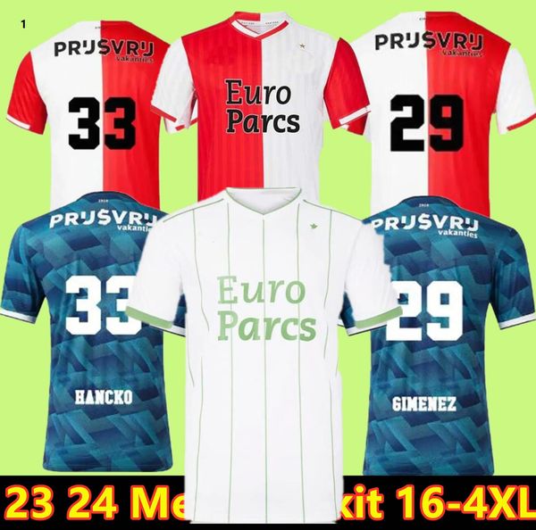 2023 feyenoords kokcu gimenez danilo 23 24 soccer jerseys home away third trauner 22 men kids football shirt kids hartman 5 gimenez 29 paixa, Black;yellow
2023 feyenoords kokcu gimenez danilo 23 24 soccer jerseys home away third trauner 22 men kids football shirt kids hartman 5 gimenez 29 paixa, Black;yellow