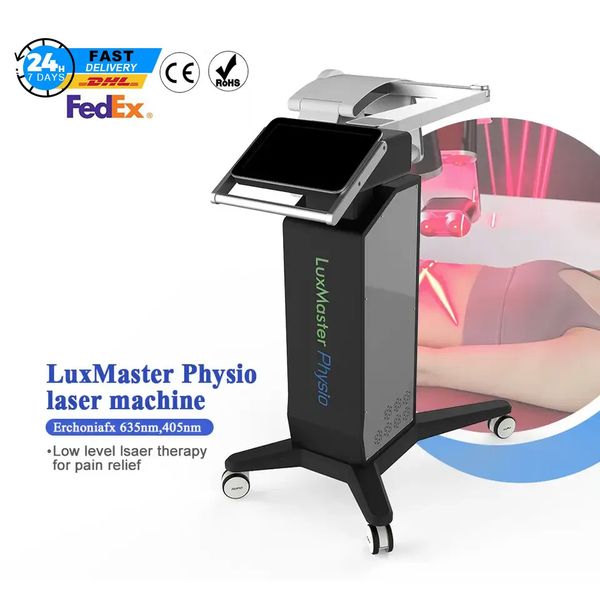 pain-laser physiotherapy device luxmaster physio therapy red light lllt machine with 10d laser, Black
pain-laser physiotherapy device luxmaster physio therapy red light lllt machine with 10d laser, Black