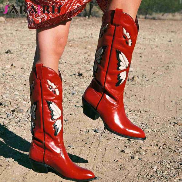 boots brand new 2022 autumn winter women's western mid calf boots chunky heels butterfly cowgirl cowboy long boots shoes for woman t230, Black
boots brand new 2022 autumn winter women's western mid calf boots chunky heels butterfly cowgirl cowboy long boots shoes for woman t230, Black