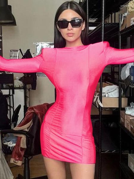 casual dresses solid shoulder pad long sleeve with gloves o-neck mini dress 2023 summer for women y2k bandage body-shaping, Black;gray
casual dresses solid shoulder pad long sleeve with gloves o-neck mini dress 2023 summer for women y2k bandage body-shaping, Black;gray