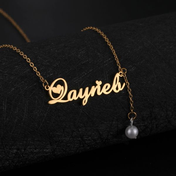 pendant necklaces sipuris personalized name stainless steel custom pearl necklace for women nameplate choker jewelry gift 230825, Silver
pendant necklaces sipuris personalized name stainless steel custom pearl necklace for women nameplate choker jewelry gift 230825, Silver