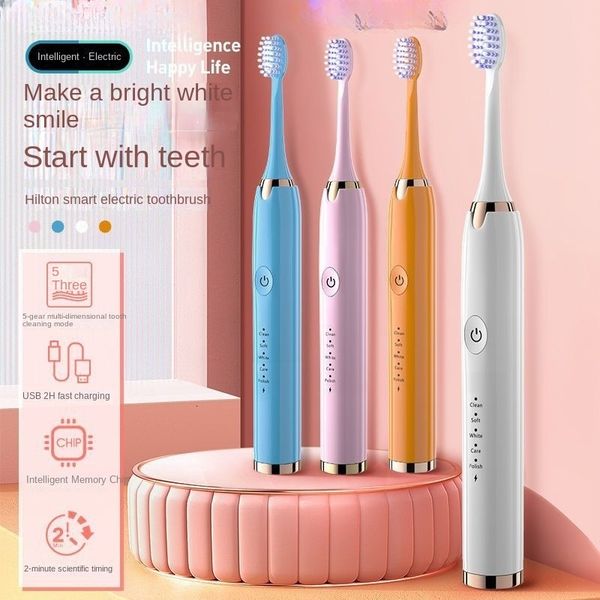 toothbrush smart sonic electric toothbrush ipx7 rechargeable ultrasound teeth whitening tooth brush ultrasonic teethbrush 230824
toothbrush smart sonic electric toothbrush ipx7 rechargeable ultrasound teeth whitening tooth brush ultrasonic teethbrush 230824