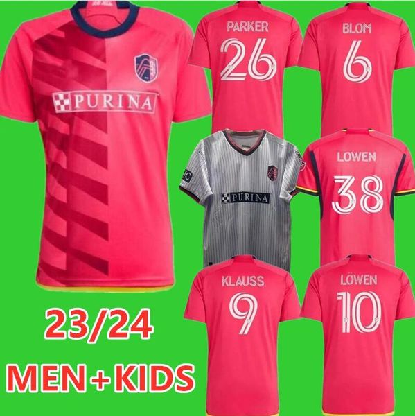 2023 2024 st louis city sc soccer jerseys lowen ostrak gioacchini stroud klauss saint st. louis mls home away 23 24 player and fans version, Black;yellow
2023 2024 st louis city sc soccer jerseys lowen ostrak gioacchini stroud klauss saint st. louis mls home away 23 24 player and fans version, Black;yellow
