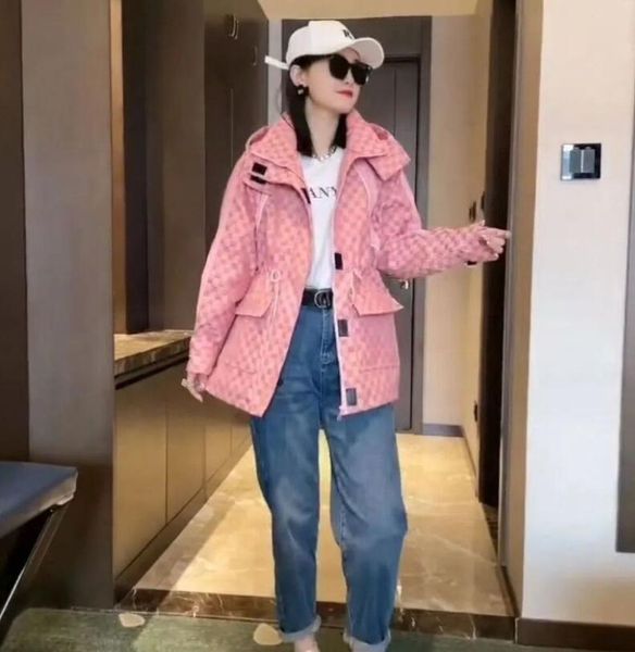 women's jackets 2023 spring and autumn new women's coat letter printed windbreaker medium length loose women's 41, Black;brown
women's jackets 2023 spring and autumn new women's coat letter printed windbreaker medium length loose women's 41, Black;brown