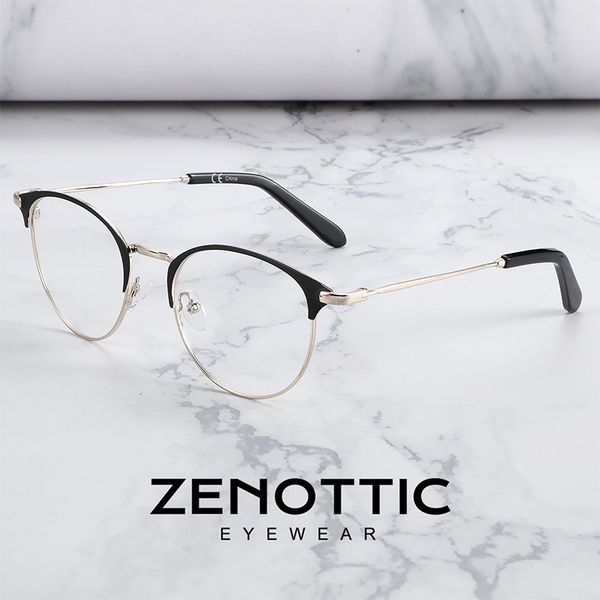 sunglasses frames zenottic round alloy glasses frames lens business style eyewear optical myopia prescription eyeglasses frames 230824, Silver
sunglasses frames zenottic round alloy glasses frames lens business style eyewear optical myopia prescription eyeglasses frames 230824, Silver