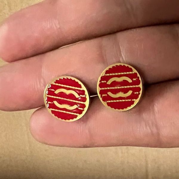 20 mix styles luxury designer women fashion stud stainless steel drop red oil lover couple earrings wholesale, Golden;silver
20 mix styles luxury designer women fashion stud stainless steel drop red oil lover couple earrings wholesale, Golden;silver