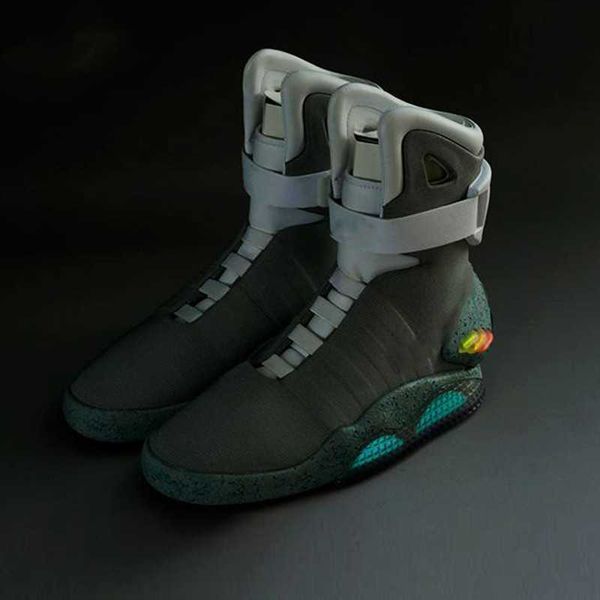 automatic laces air mag sneakers marty mcfly's led shoes men back to the future glow in the dark gray boots mcflys sneaker ho7, Black
automatic laces air mag sneakers marty mcfly's led shoes men back to the future glow in the dark gray boots mcflys sneaker ho7, Black