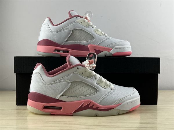 authentic 5 desert berry 5 womens basketball shoes 5s white pink fundamental dx4390-116 low outdoor sneakers size 36-44, Red;white
authentic 5 desert berry 5 womens basketball shoes 5s white pink fundamental dx4390-116 low outdoor sneakers size 36-44, Red;white