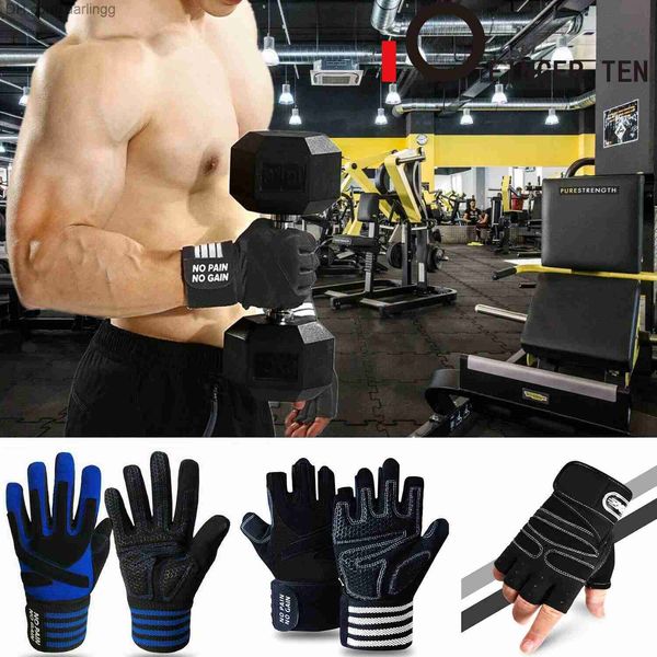 sports training fitness gloves men women full half finger weight lifting glove wrist support protector equipment drop shipping q230825, Black
sports training fitness gloves men women full half finger weight lifting glove wrist support protector equipment drop shipping q230825, Black