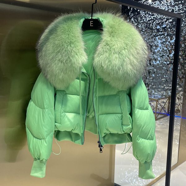 womens fur faux winter puffer jacket women thick warm short parkas real natural raccoon female loose 90% white duck down coat 230824, Black
womens fur faux winter puffer jacket women thick warm short parkas real natural raccoon female loose 90% white duck down coat 230824, Black