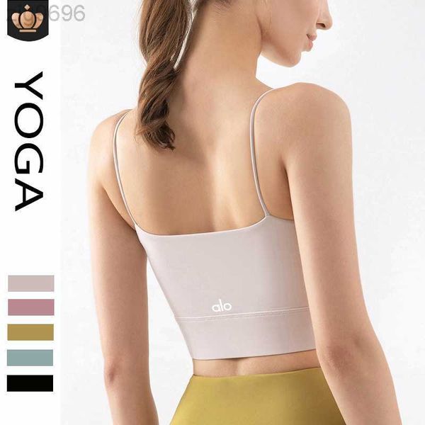 desginer al yoga underwear shock absorbing gather fitness running bra spaghetti strap shrink breast camisole female summer 23ss, White
desginer al yoga underwear shock absorbing gather fitness running bra spaghetti strap shrink breast camisole female summer 23ss, White