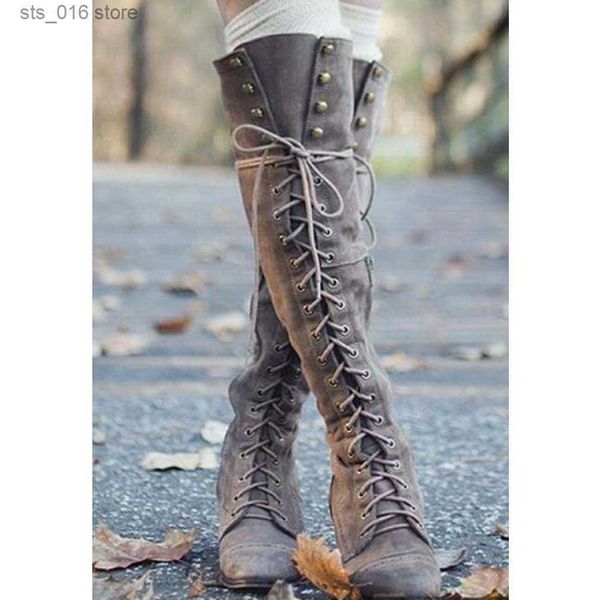 boots bonjomarisa classic brand chunky heel lace up vintage women knee high boots designer comfy walking cowboy ladies shoes footwear t23082, Black
boots bonjomarisa classic brand chunky heel lace up vintage women knee high boots designer comfy walking cowboy ladies shoes footwear t23082, Black