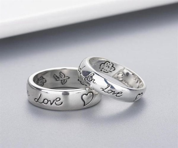 band ring women girl flower bird pattern ring with stamp blind for love letter men ring gift for love couple jewelry w294233o4708070, Silver
band ring women girl flower bird pattern ring with stamp blind for love letter men ring gift for love couple jewelry w294233o4708070, Silver