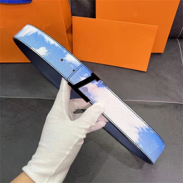 men's belt leather blue classic white cloud coating designer signature belt luxury white letter buckle width 3.8cm women's fashion, Black;brown
men's belt leather blue classic white cloud coating designer signature belt luxury white letter buckle width 3.8cm women's fashion, Black;brown