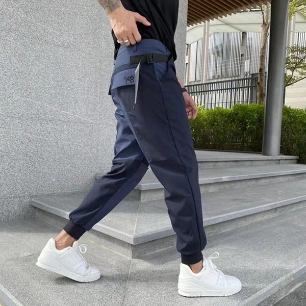 men's pants y3 splicing tooling function wind spring and autumn casual sports pants men's fashion leg closing trousers 230824, Black
men's pants y3 splicing tooling function wind spring and autumn casual sports pants men's fashion leg closing trousers 230824, Black