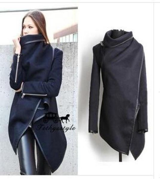 2016 coats long zipper worsted oneck full pockets solid new street style winter women overcoat trench coat ladies jackets outwear28945967, Black
2016 coats long zipper worsted oneck full pockets solid new street style winter women overcoat trench coat ladies jackets outwear28945967, Black