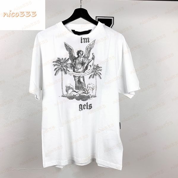 23ss new coconut letter character monogram cotton loose versatile men and women casual round neck short sleeve, White;black
23ss new coconut letter character monogram cotton loose versatile men and women casual round neck short sleeve, White;black