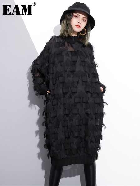 basic casual dresses eam spring autumn stand collar long sleeve perspective black loose tassels big size dress women fashion ji780 230824, Black;gray
basic casual dresses eam spring autumn stand collar long sleeve perspective black loose tassels big size dress women fashion ji780 230824, Black;gray