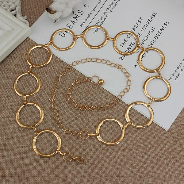 waist chain belts arrival silver ring belt fashion elegant gold metal female round alloy women circle dress 230825
waist chain belts arrival silver ring belt fashion elegant gold metal female round alloy women circle dress 230825