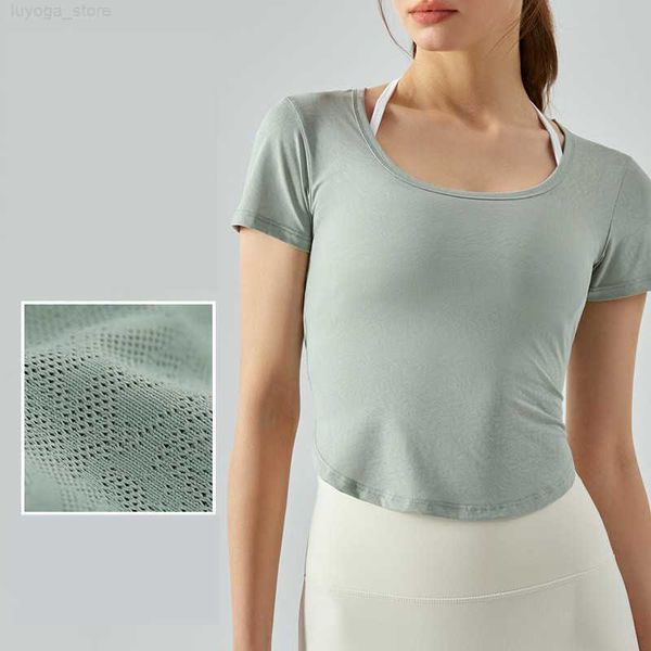lu women yoga outfit short sleeve crew neck breathable seamless quick dry fintness gym short summer
lu women yoga outfit short sleeve crew neck breathable seamless quick dry fintness gym short summer
