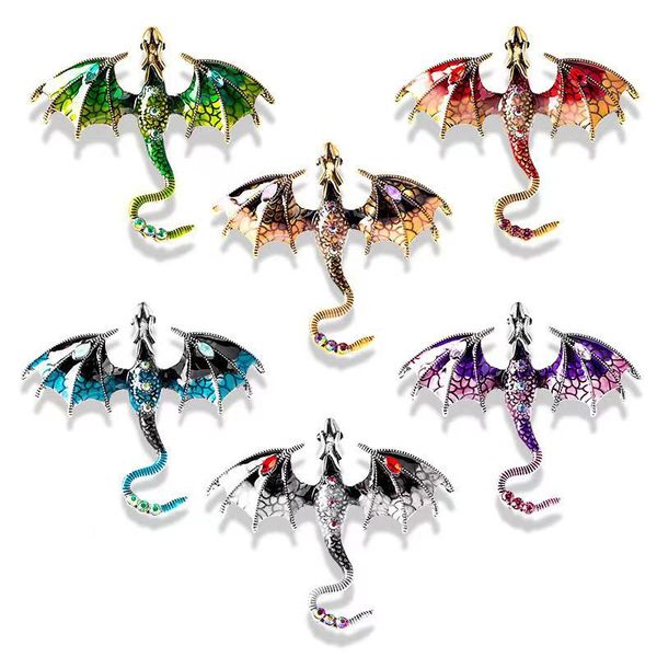 enamel brooch lady's men rhinestone flying animal party brooch women's jewelry office brooch pins gift, Gray
enamel brooch lady's men rhinestone flying animal party brooch women's jewelry office brooch pins gift, Gray
