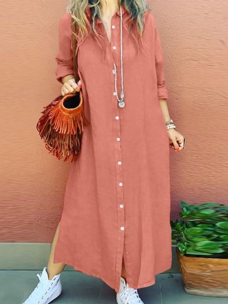 basic casual dresse clothing 2023 korean fashion elegant versatile simple lapels long sleeves loose cardigan shirt dress streetwear robe 230, Black;gray
basic casual dresse clothing 2023 korean fashion elegant versatile simple lapels long sleeves loose cardigan shirt dress streetwear robe 230, Black;gray