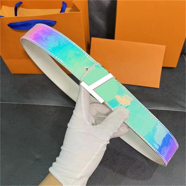 men's belt genuine leather blue transform colorful coating belt designer signature white letter buckle luxury belt 3.8cm wide women, Black;brown
men's belt genuine leather blue transform colorful coating belt designer signature white letter buckle luxury belt 3.8cm wide women, Black;brown