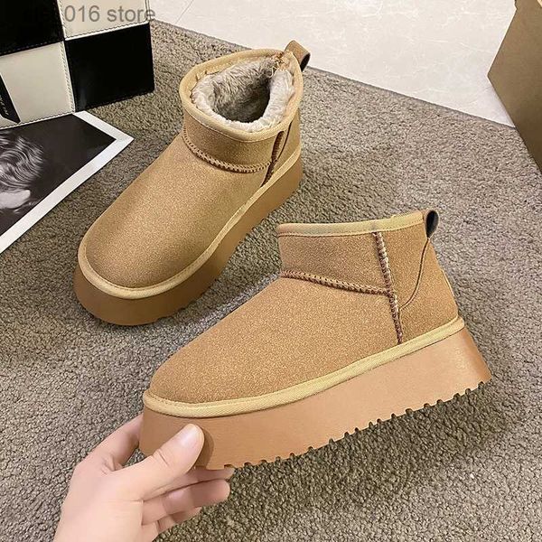 boots winter women short plush warm snow boots casual shoes 2023 new suede fur chelsea ankle boots flats platform ladies shoes botas t230830, Black
boots winter women short plush warm snow boots casual shoes 2023 new suede fur chelsea ankle boots flats platform ladies shoes botas t230830, Black