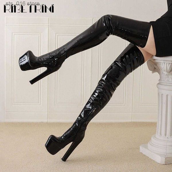 boots over knee high boots women spike high heels zip thick platform elastic boots luxury trendy designer fashion stylish shoes t230824, Black
boots over knee high boots women spike high heels zip thick platform elastic boots luxury trendy designer fashion stylish shoes t230824, Black