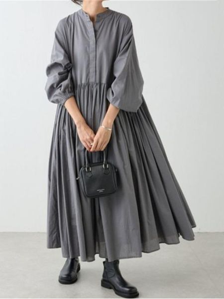 basic casual dresses spring summer for women 2023 solid oneck loose pleated big hem long dres clothing streetwear robe dress 230824, Black;gray
basic casual dresses spring summer for women 2023 solid oneck loose pleated big hem long dres clothing streetwear robe dress 230824, Black;gray
