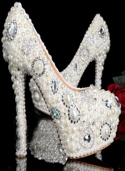 new arrival crystal and pearl wedding shoes white bridal dress shoes stiletto heel round toe lady anniversary party shoes4044543, Black
new arrival crystal and pearl wedding shoes white bridal dress shoes stiletto heel round toe lady anniversary party shoes4044543, Black