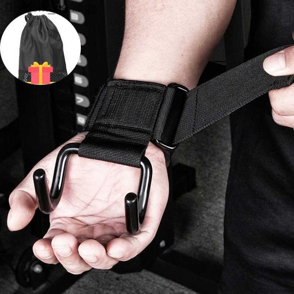 2pcs wrist support with hooks anti-slip adjustable gloves gym fitness weight lifting arms strength training strap grip q230825, Black
2pcs wrist support with hooks anti-slip adjustable gloves gym fitness weight lifting arms strength training strap grip q230825, Black