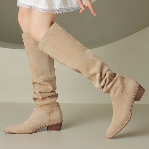 boots 2024 est over the knee high genuine suede leather square toe thick med heels party casual shoes woman size 3440 230824, Black
boots 2024 est over the knee high genuine suede leather square toe thick med heels party casual shoes woman size 3440 230824, Black