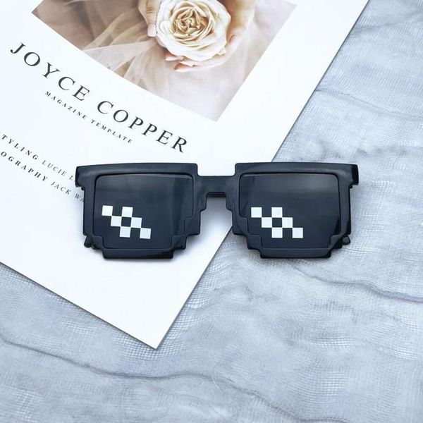 mosaic glasses second cool wicked sunglasses personalized pixel shaped, White;black
mosaic glasses second cool wicked sunglasses personalized pixel shaped, White;black