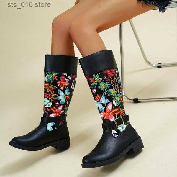 boots womens genuine leather knee high embroidered vintage shoes ethnic style winter zipper cow suede lace up long boots t230824, Black
boots womens genuine leather knee high embroidered vintage shoes ethnic style winter zipper cow suede lace up long boots t230824, Black