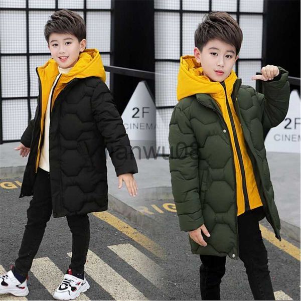 down coat 2023 boys winter thick coat teen parka children plus velvet warm jackets fashion hooded outwear kids clothes 38y x0825, Blue;gray
down coat 2023 boys winter thick coat teen parka children plus velvet warm jackets fashion hooded outwear kids clothes 38y x0825, Blue;gray