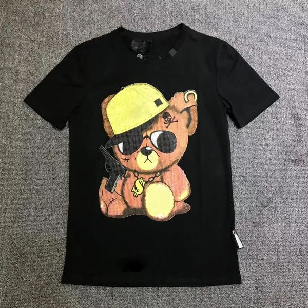 phillip plain men designer pp skull diamond t shirt short sleeve dollar brown bear brand tee o-neck skulls tshirt tees 1, White;black
phillip plain men designer pp skull diamond t shirt short sleeve dollar brown bear brand tee o-neck skulls tshirt tees 1, White;black