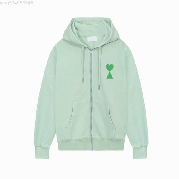 luxury designer amis hoodie fashion men's a letter small red heart embroidery casual cotton women's metal zipper cardsthn, Black
luxury designer amis hoodie fashion men's a letter small red heart embroidery casual cotton women's metal zipper cardsthn, Black