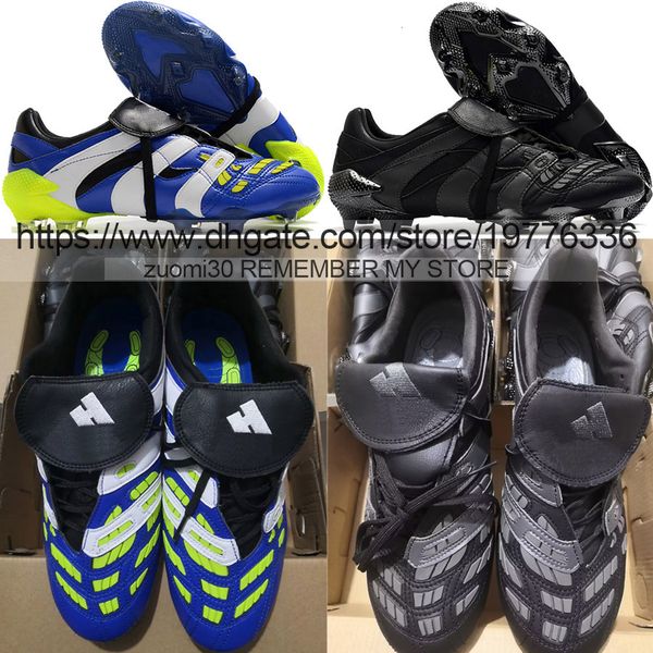 send with bag quality football boots predator accelerator fg firm ground soccer shoes for mens soft leather comfortable training football cl, Black
send with bag quality football boots predator accelerator fg firm ground soccer shoes for mens soft leather comfortable training football cl, Black