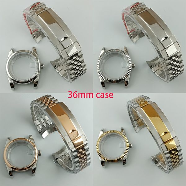 watch bands 36mm case set stainless steel strap sapphire glass with calendar window men s watches for nh35 nh36 movement 230824, Black;brown
watch bands 36mm case set stainless steel strap sapphire glass with calendar window men s watches for nh35 nh36 movement 230824, Black;brown