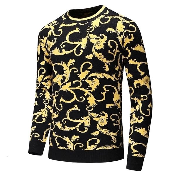 men's sweaters men luxury winter gentleman classic gold flower pullover fashion casual pull homme men's sweater l230824, White;black
men's sweaters men luxury winter gentleman classic gold flower pullover fashion casual pull homme men's sweater l230824, White;black