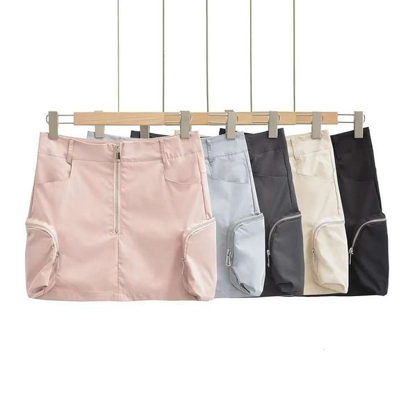 title american street ins skirts high waist half zipper multi pocket motorcycle overalls skirt female summer pure, Black
title american street ins skirts high waist half zipper multi pocket motorcycle overalls skirt female summer pure, Black