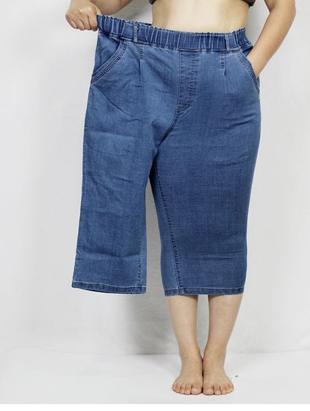 women's jeans pockets elastic high waist for women calf length oversized 2xl to 6xl 7xl 8xl 9xl denim pants pantalones mujer 230825, Blue
women's jeans pockets elastic high waist for women calf length oversized 2xl to 6xl 7xl 8xl 9xl denim pants pantalones mujer 230825, Blue