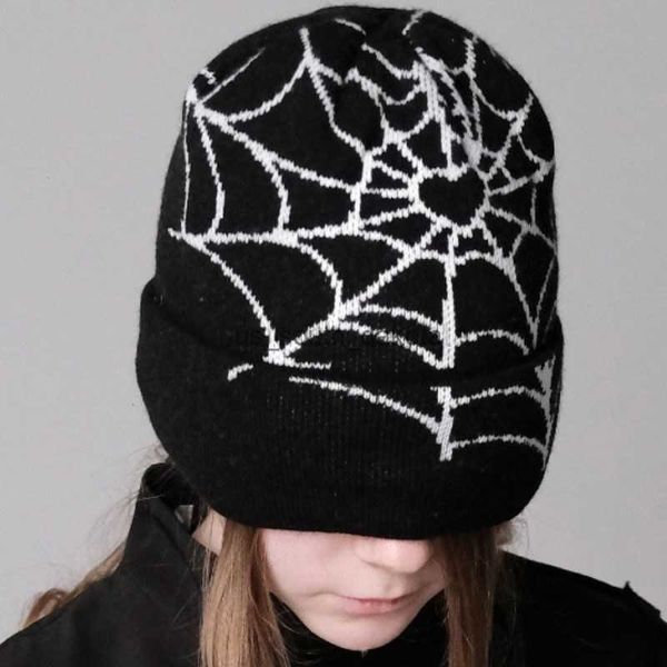 beanie/skull caps winter outdoor warm needle woven cap beanie knitted hat spider web print wool hat street hat anti -cold cotton hat y2k clo, Blue;gray
beanie/skull caps winter outdoor warm needle woven cap beanie knitted hat spider web print wool hat street hat anti -cold cotton hat y2k clo, Blue;gray