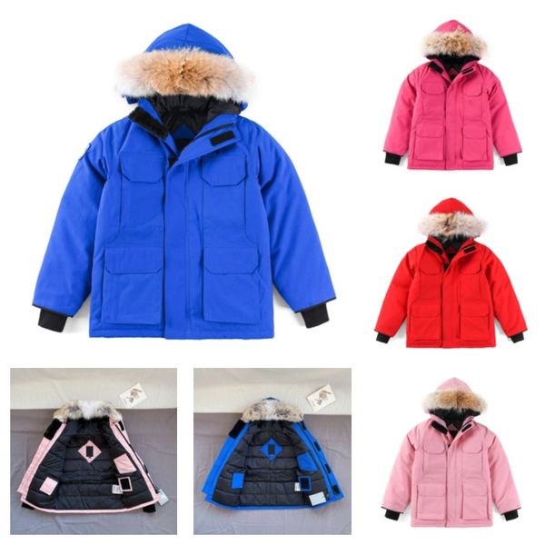 kids designer jacket toddler winter jackets baby parka coat boy girl embroidery canadian goose thick warm coats outwear, Blue;gray
kids designer jacket toddler winter jackets baby parka coat boy girl embroidery canadian goose thick warm coats outwear, Blue;gray