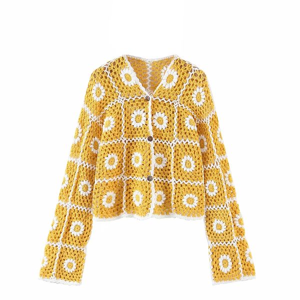 women's knits tees cropped knit cardigan sun protection sweater crochet jersey mesh fabric outerwear handmade sunflower knitted hollow, White
women's knits tees cropped knit cardigan sun protection sweater crochet jersey mesh fabric outerwear handmade sunflower knitted hollow, White