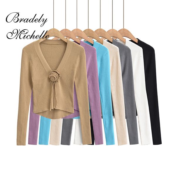 women's knits tees vintage for girls retro longsleeved vneck knitted solid knit slim cardigan sweaters 230824, White
women's knits tees vintage for girls retro longsleeved vneck knitted solid knit slim cardigan sweaters 230824, White