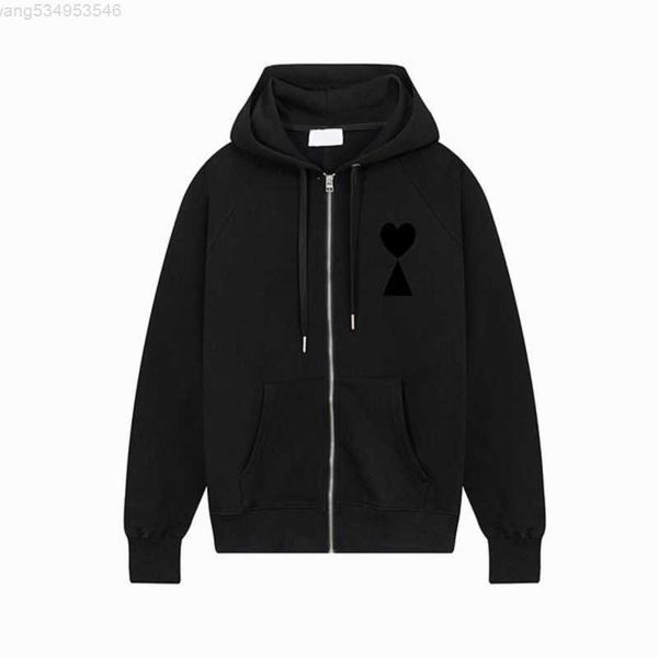 luxury designer amis hoodie fashion men's a letter small red heart embroidery casual cotton women's metal zipper cardsazf, Black
luxury designer amis hoodie fashion men's a letter small red heart embroidery casual cotton women's metal zipper cardsazf, Black