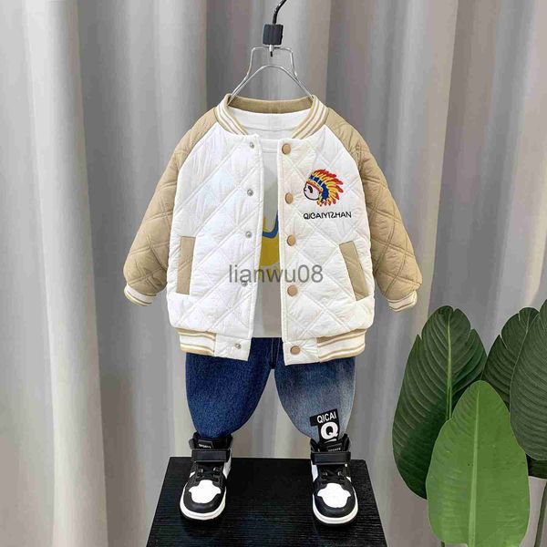 down coat boys warm coats winter 2023 children cotton thick baseball jackets for baby girls down parkas outerwear kids outdoors 6y x0825, Blue;gray
down coat boys warm coats winter 2023 children cotton thick baseball jackets for baby girls down parkas outerwear kids outdoors 6y x0825, Blue;gray