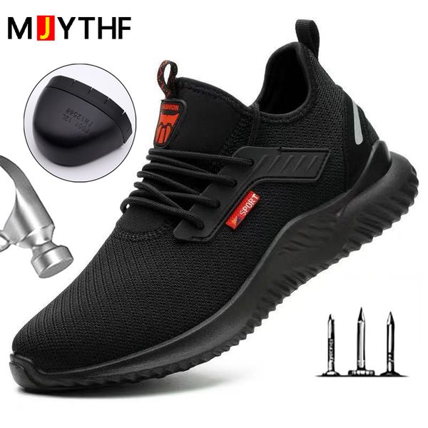 boots safety shoes men with steel toe cap antismash men work shoes sneakers light punctureproof indestructible shoes drop 230824, Black
boots safety shoes men with steel toe cap antismash men work shoes sneakers light punctureproof indestructible shoes drop 230824, Black